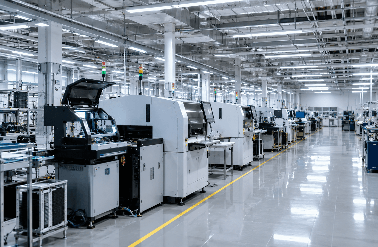 Nilank factory assembly line